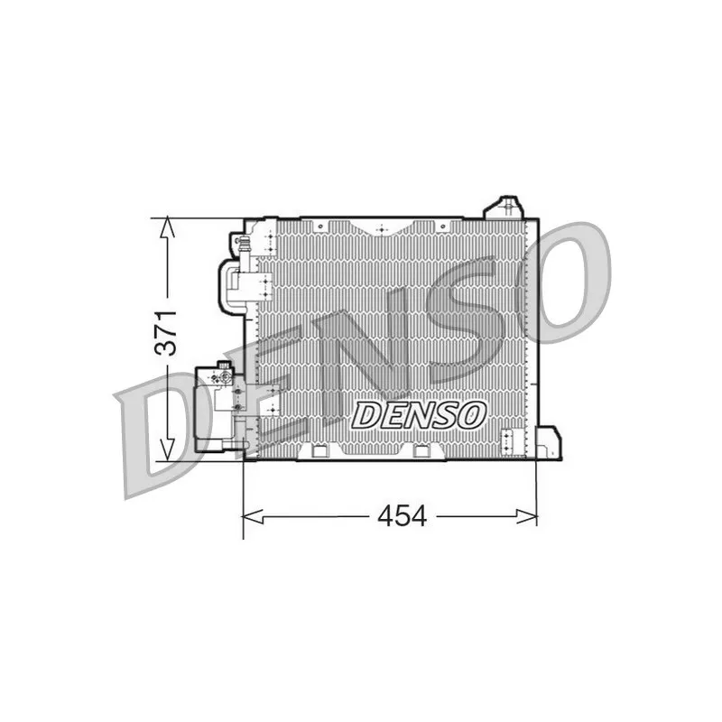 Condenseur, climatisation DENSO DCN20006