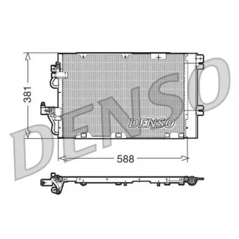 Condenseur, climatisation DENSO DCN20010