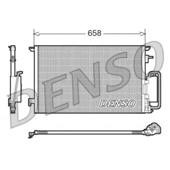Condenseur, climatisation DENSO DCN20032