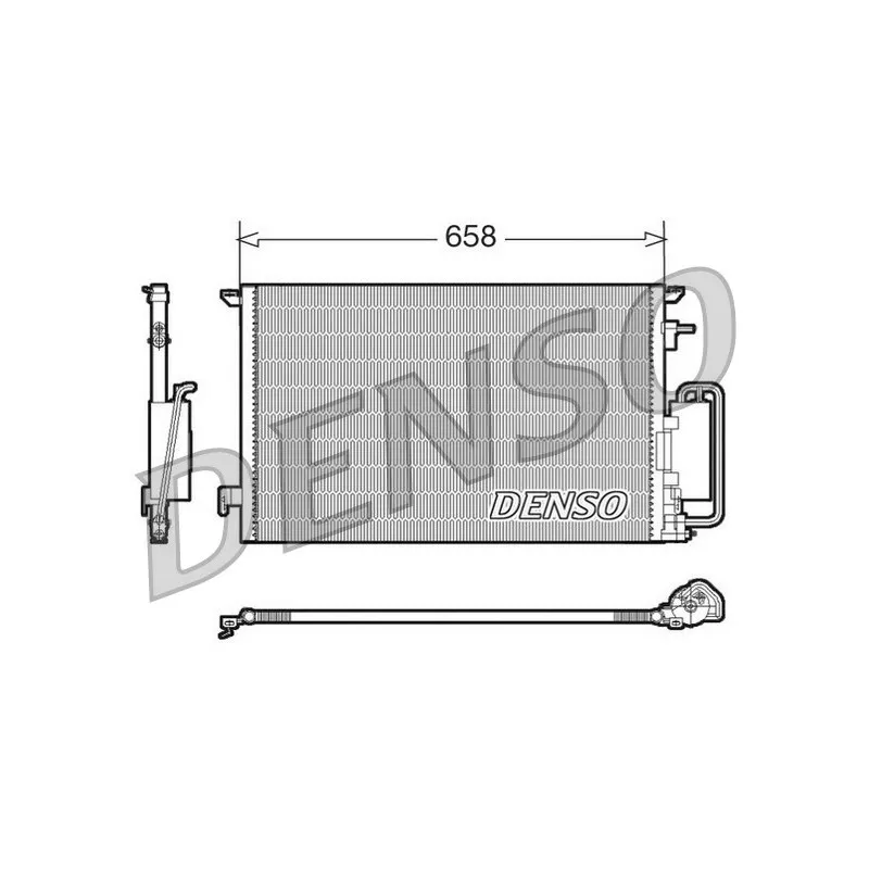 Condenseur, climatisation DENSO DCN20032