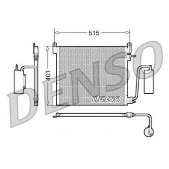 Condenseur, climatisation DENSO DCN20033