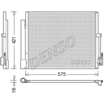 Condenseur, climatisation DENSO