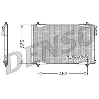 Condenseur, climatisation DENSO DCN21006