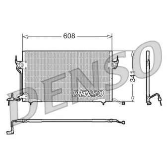 Condenseur, climatisation DENSO DCN21010