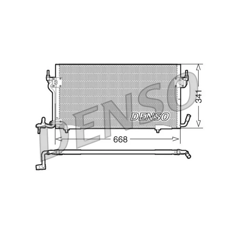 Condenseur, climatisation DENSO DCN21011