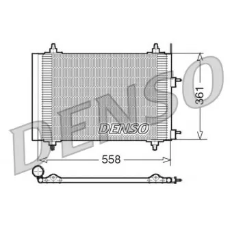 Condenseur, climatisation DENSO DCN21015