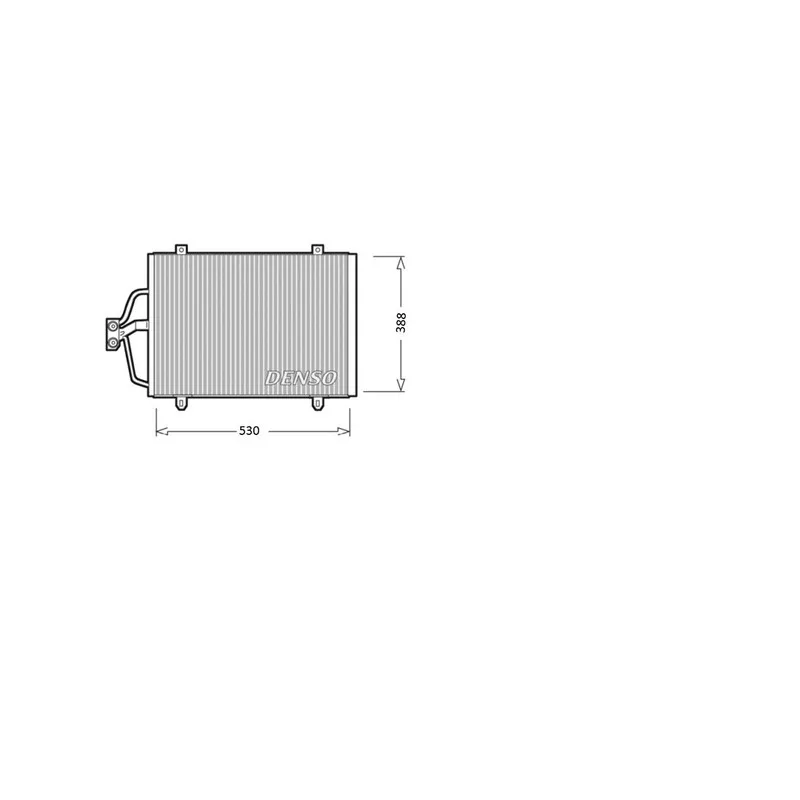 Condenseur, climatisation DENSO DCN23003