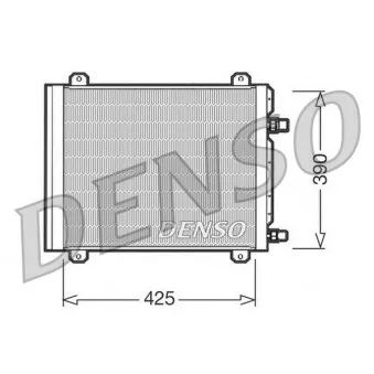 Condenseur, climatisation DENSO