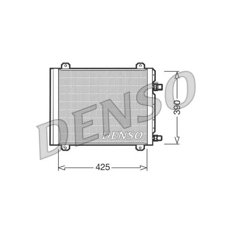 Condenseur, climatisation DENSO DCN23004