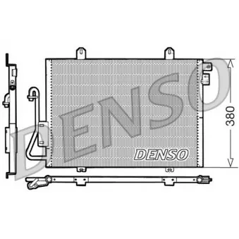 Condenseur, climatisation DENSO DCN23006