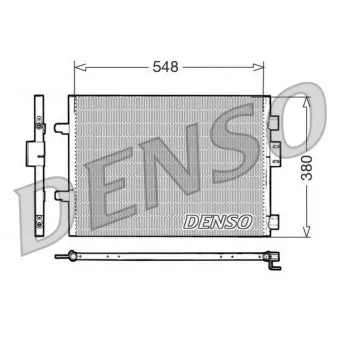 Condenseur, climatisation DENSO DCN23007