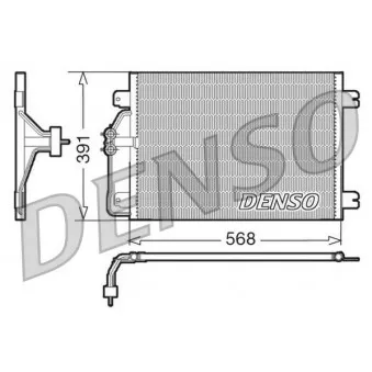 Condenseur, climatisation DENSO DCN23010