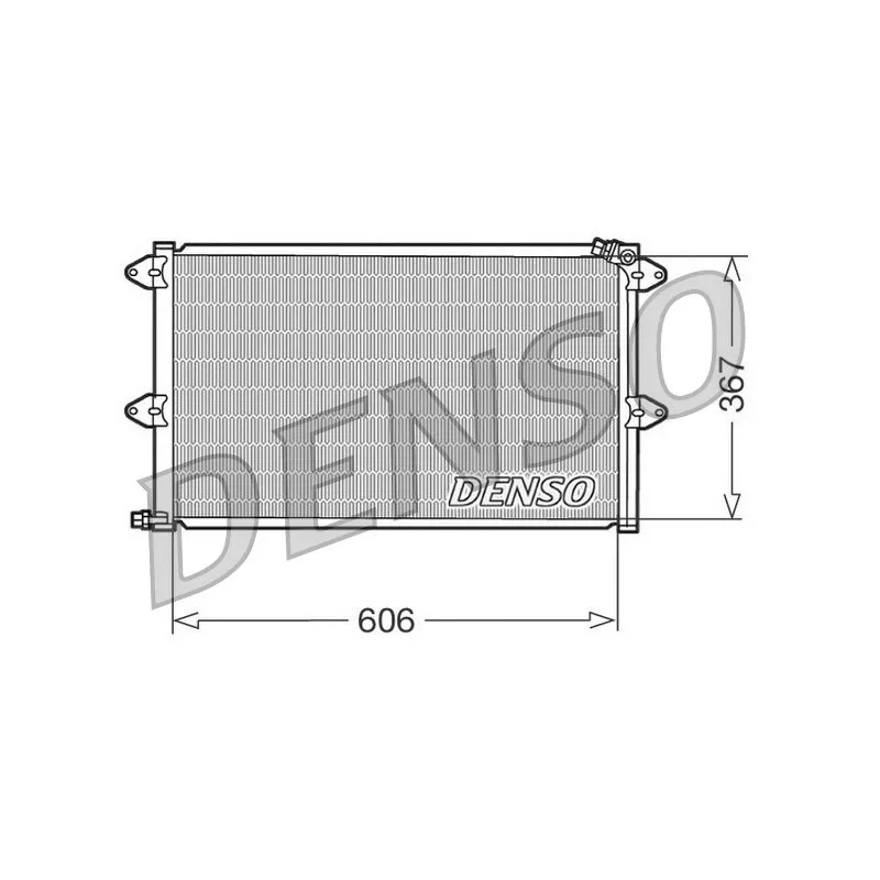 Condenseur, climatisation DENSO DCN27001