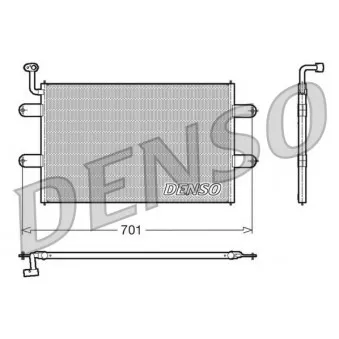 Condenseur, climatisation DENSO DCN27003