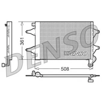 Condenseur, climatisation DENSO DCN27004