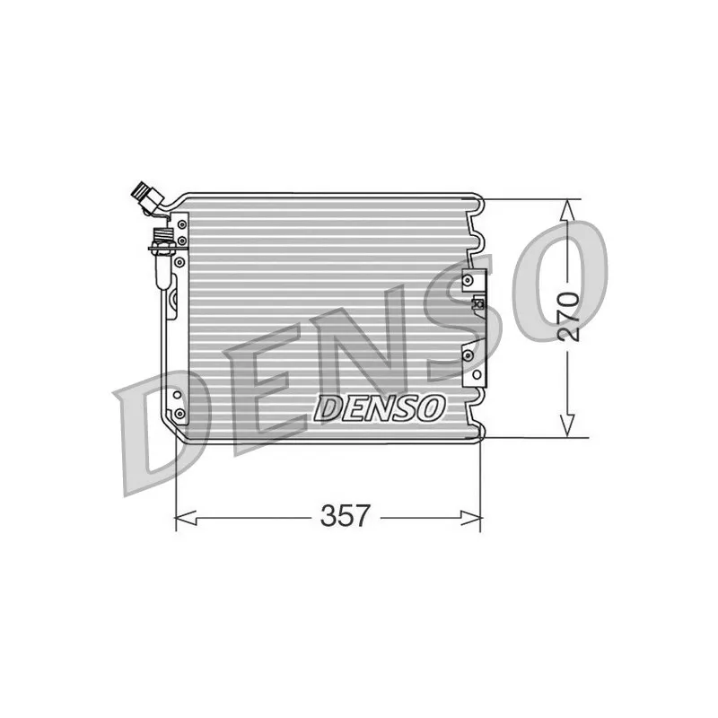 Condenseur, climatisation DENSO DCN28001