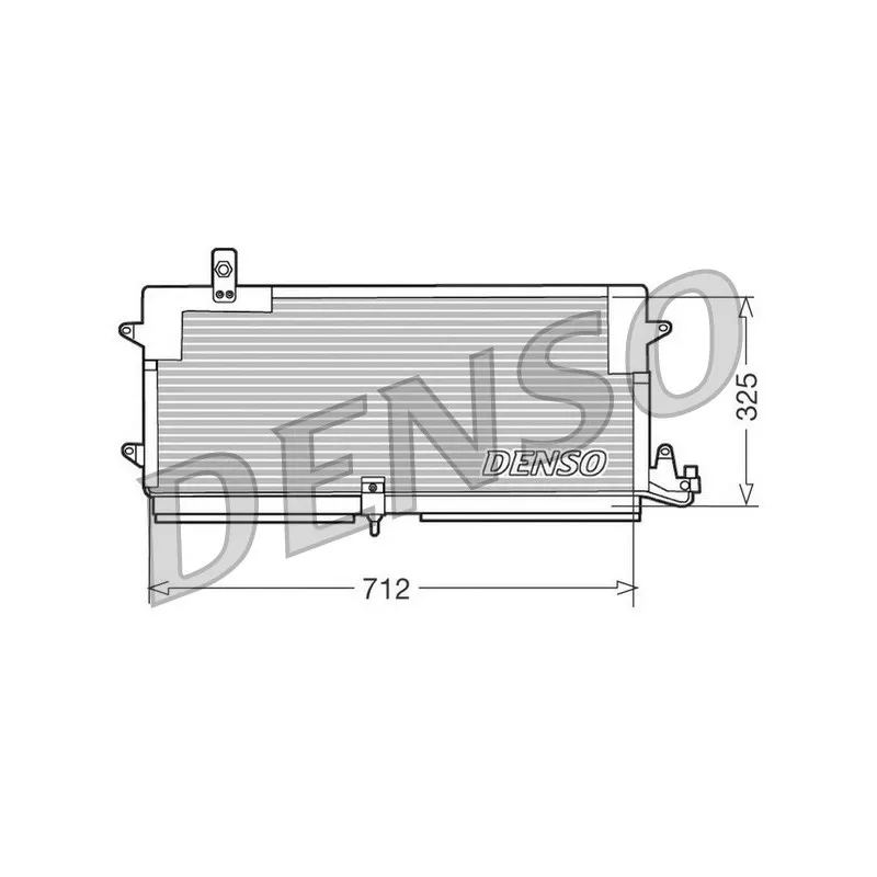 Condenseur, climatisation DENSO DCN32004