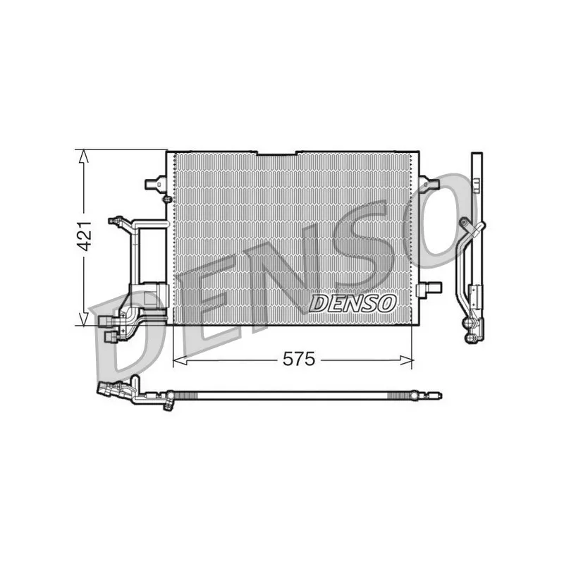 Condenseur, climatisation DENSO DCN32016