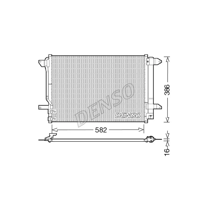 Condenseur, climatisation DENSO DCN32027