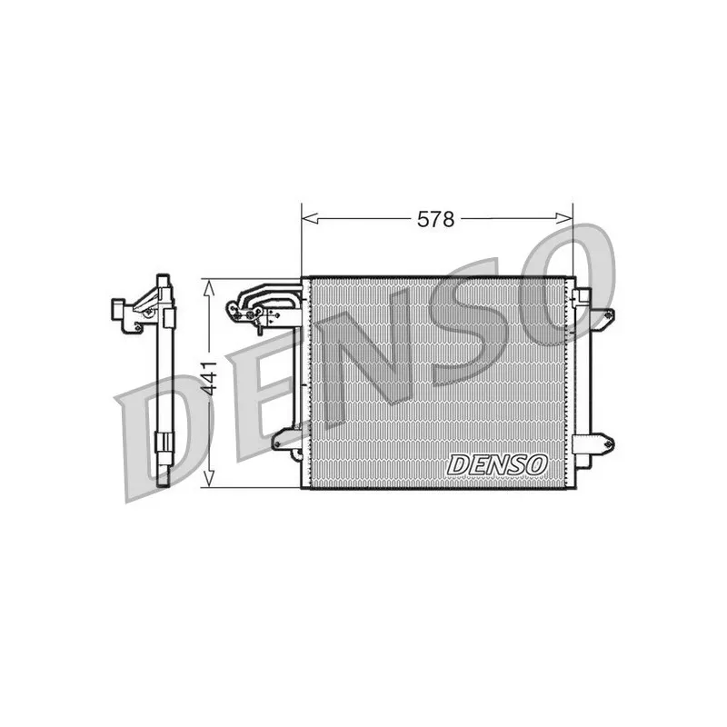 Condenseur, climatisation DENSO DCN32030