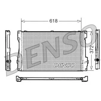 Condenseur, climatisation DENSO DCN33006