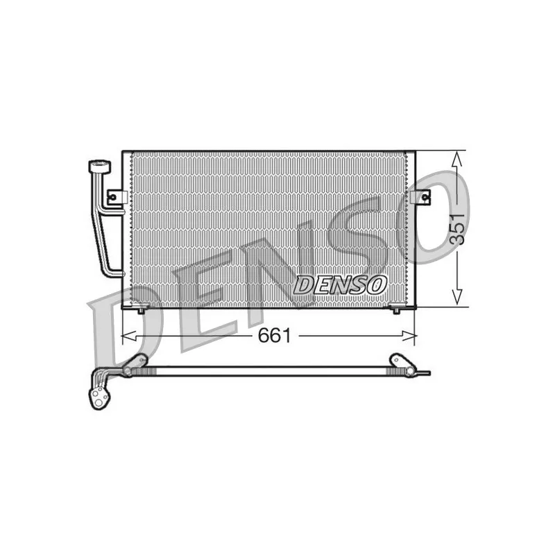 Condenseur, climatisation DENSO DCN33008