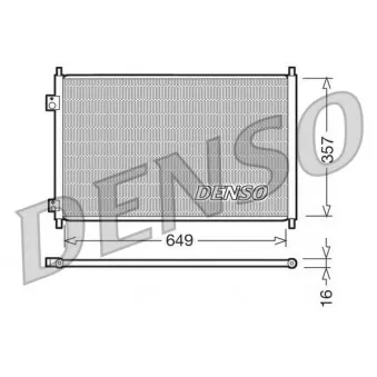 Condenseur, climatisation DENSO