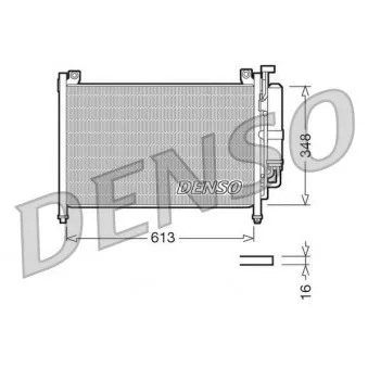 Condenseur, climatisation DENSO DCN44002