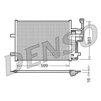 Condenseur, climatisation DENSO DCN44003