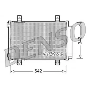 Condenseur, climatisation DENSO DCN47005
