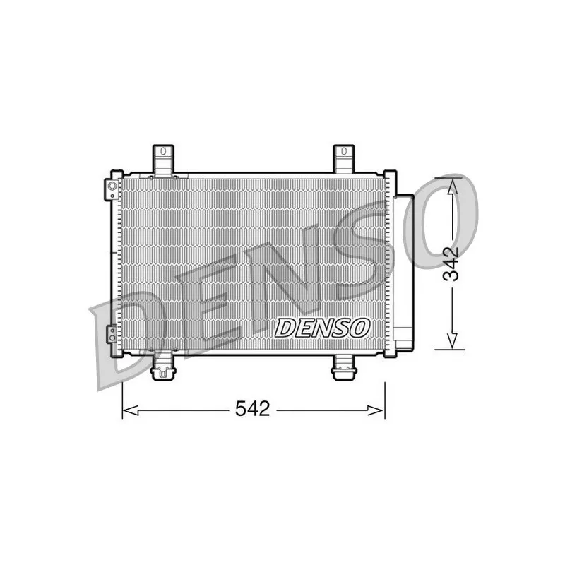Condenseur, climatisation DENSO DCN47005