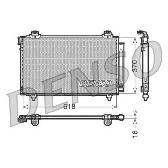 Condenseur, climatisation DENSO DCN50012