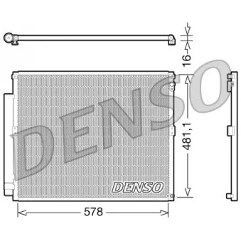 Condenseur, climatisation DENSO