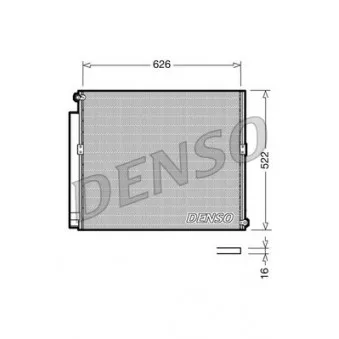 Condenseur, climatisation DENSO DCN50021