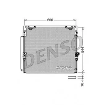 Condenseur, climatisation DENSO