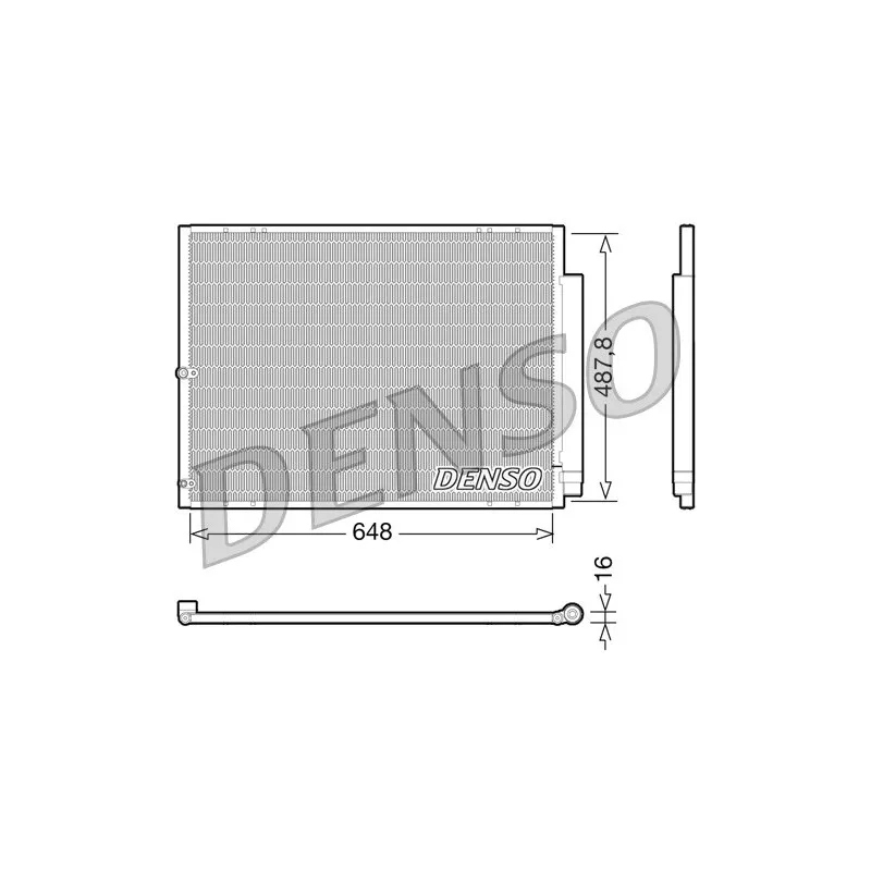 Condenseur, climatisation DENSO DCN51001
