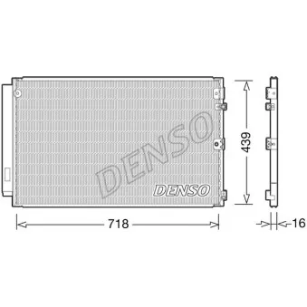 Condenseur, climatisation DENSO