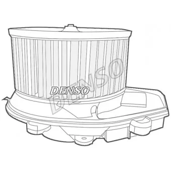 Pulseur d'air habitacle DENSO DEA02002
