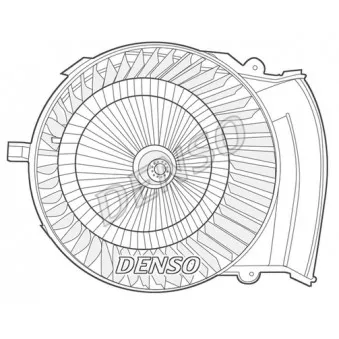 Pulseur d'air habitacle DENSO DEA07001