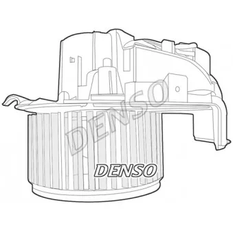 Pulseur d'air habitacle DENSO DEA07022