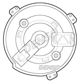 Pulseur d'air habitacle DENSO DEA09020