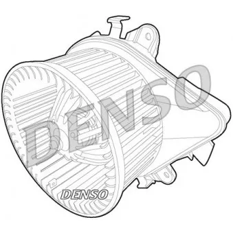 Pulseur d'air habitacle DENSO DEA09033