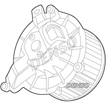 Pulseur d'air habitacle DENSO DEA12003