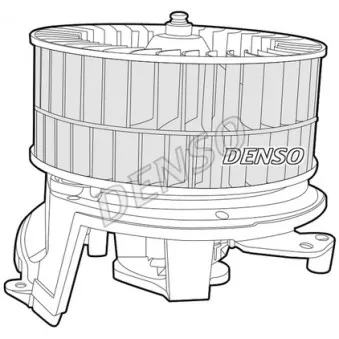 Pulseur d'air habitacle DENSO DEA17004