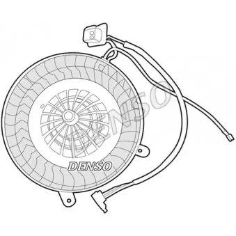 Pulseur d'air habitacle DENSO DEA17015