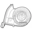 Pulseur d'air habitacle DENSO DEA23002 - Visuel 1