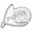 Pulseur d'air habitacle DENSO DEA23002 - Visuel 2