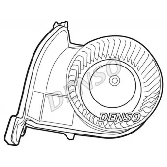 Pulseur d'air habitacle DENSO DEA23003