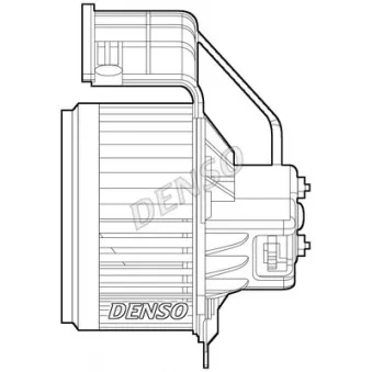 Pulseur d'air habitacle DENSO DEA23020