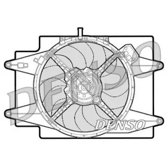 Ventilateur, refroidissement du moteur DENSO DER01001